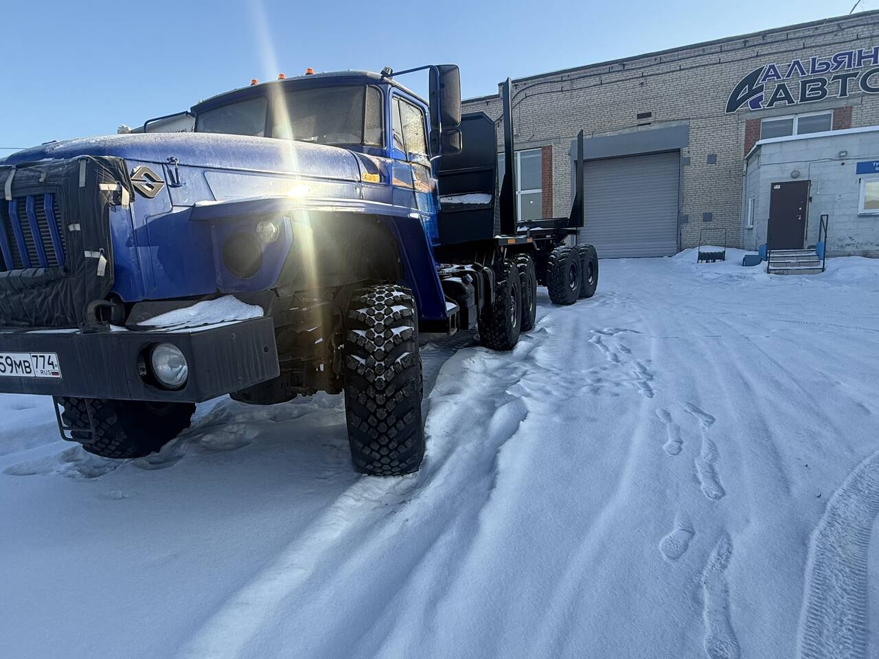 В продаже а/м Урал Лесовоз (сортиментовоз) с прицеп-роспуском в Лодейном Поле фото 3 Транспорт Лодейное Поле