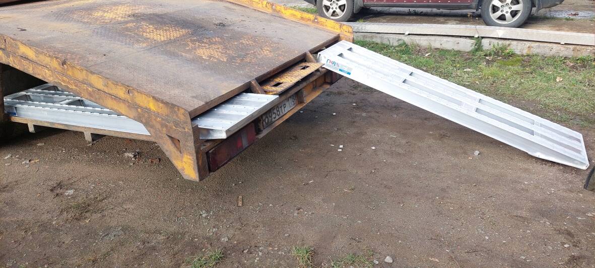 Аппарели алюминиевые для эвакуатора, трала и др.    в Шатуре фото 2 Транспорт Шатура