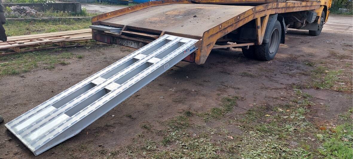 Аппарели алюминиевые для эвакуатора, трала и др.    в Шатуре фото 4 Транспорт Шатура