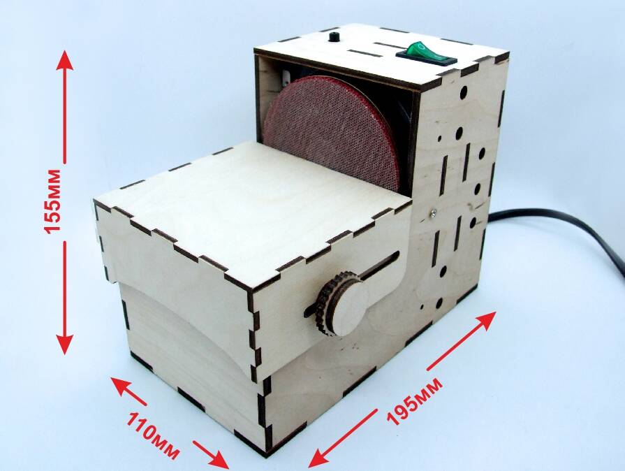 Мини шлифовальный DIY-станок для небольших заготовок и изделий в Москве фото 4 Для дома и дачи Москва
