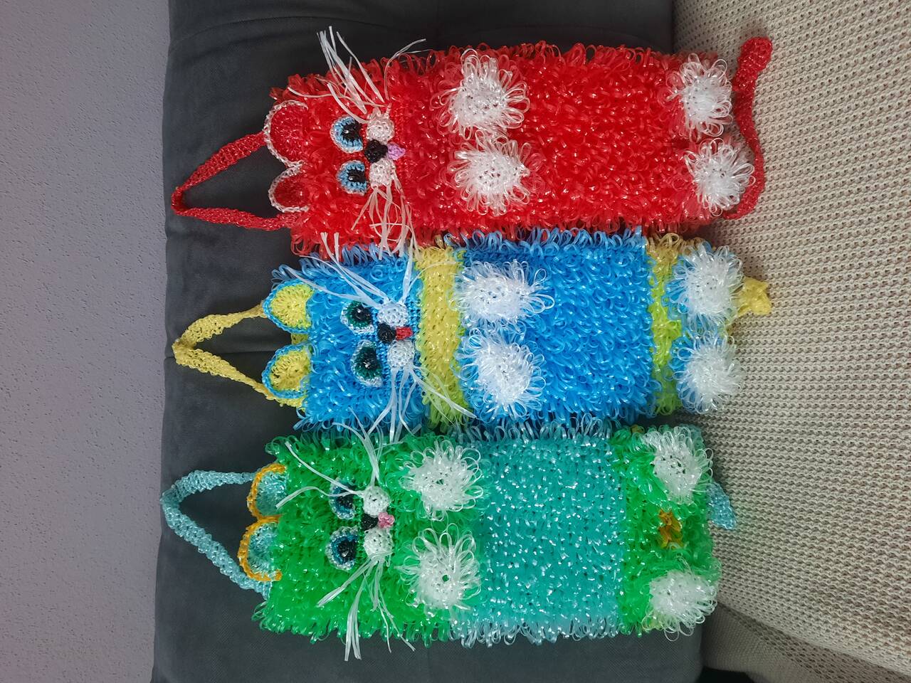 Вязанные мочалки в Москве фото 2 Личные вещи Москва