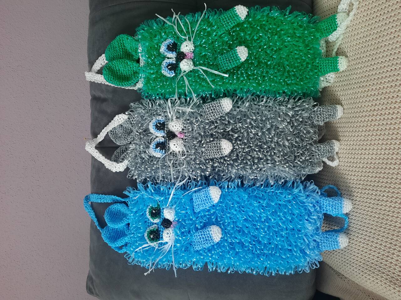 Вязанные мочалки в Москве фото 4 Личные вещи Москва