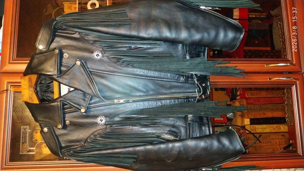 Мужская косуха с бахромой Alberto Premium Мужская косуха с бахромой Alberto Premium