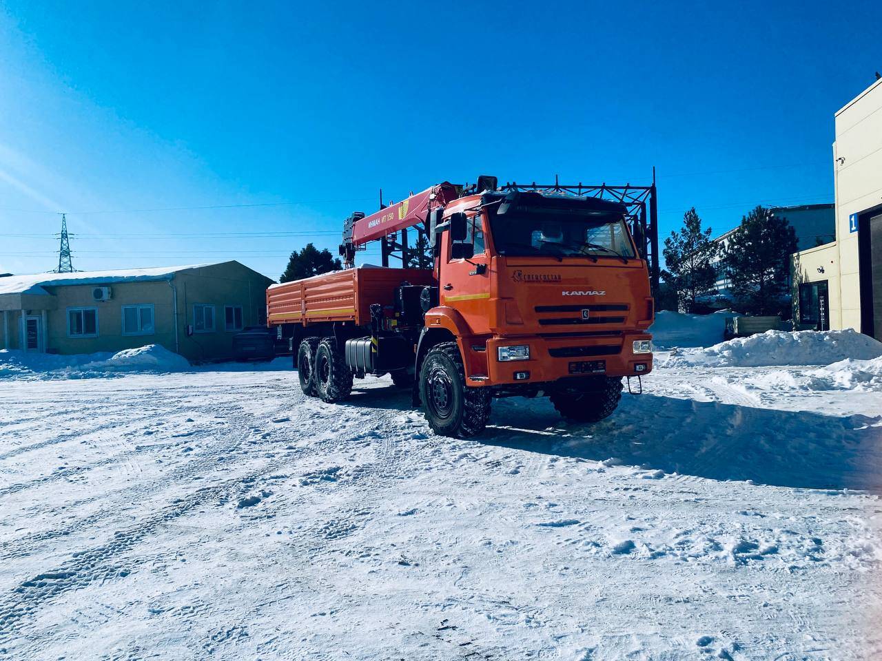 Бортовой КАМАЗ 43118-23027-50 с КМУ ИТ 150 в Абазе фото 5 Транспорт Абаза