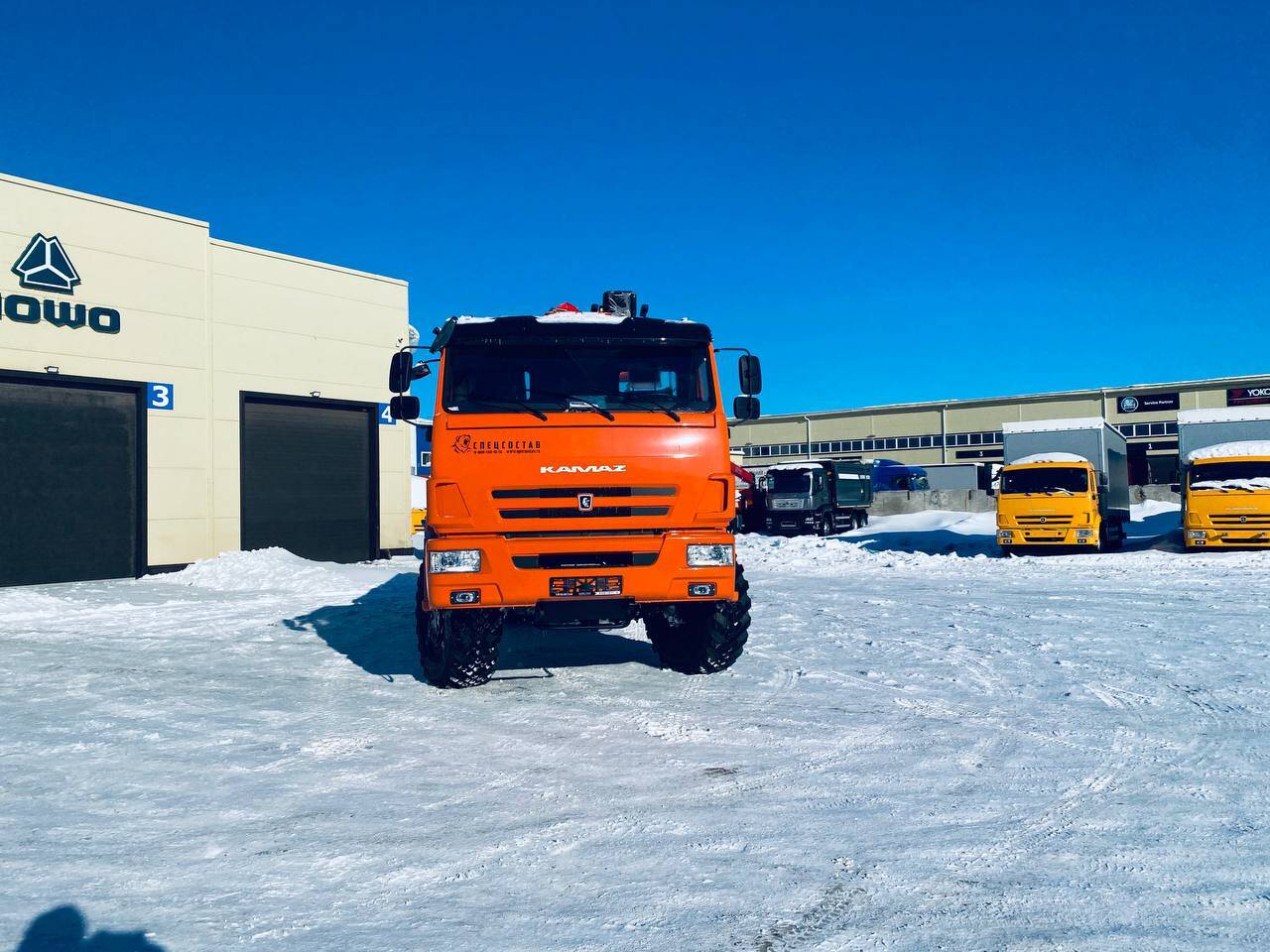 Бортовой КАМАЗ 43118-3027-48 с КМУ ИТ 150 в Абакане фото 3 Транспорт Абакан