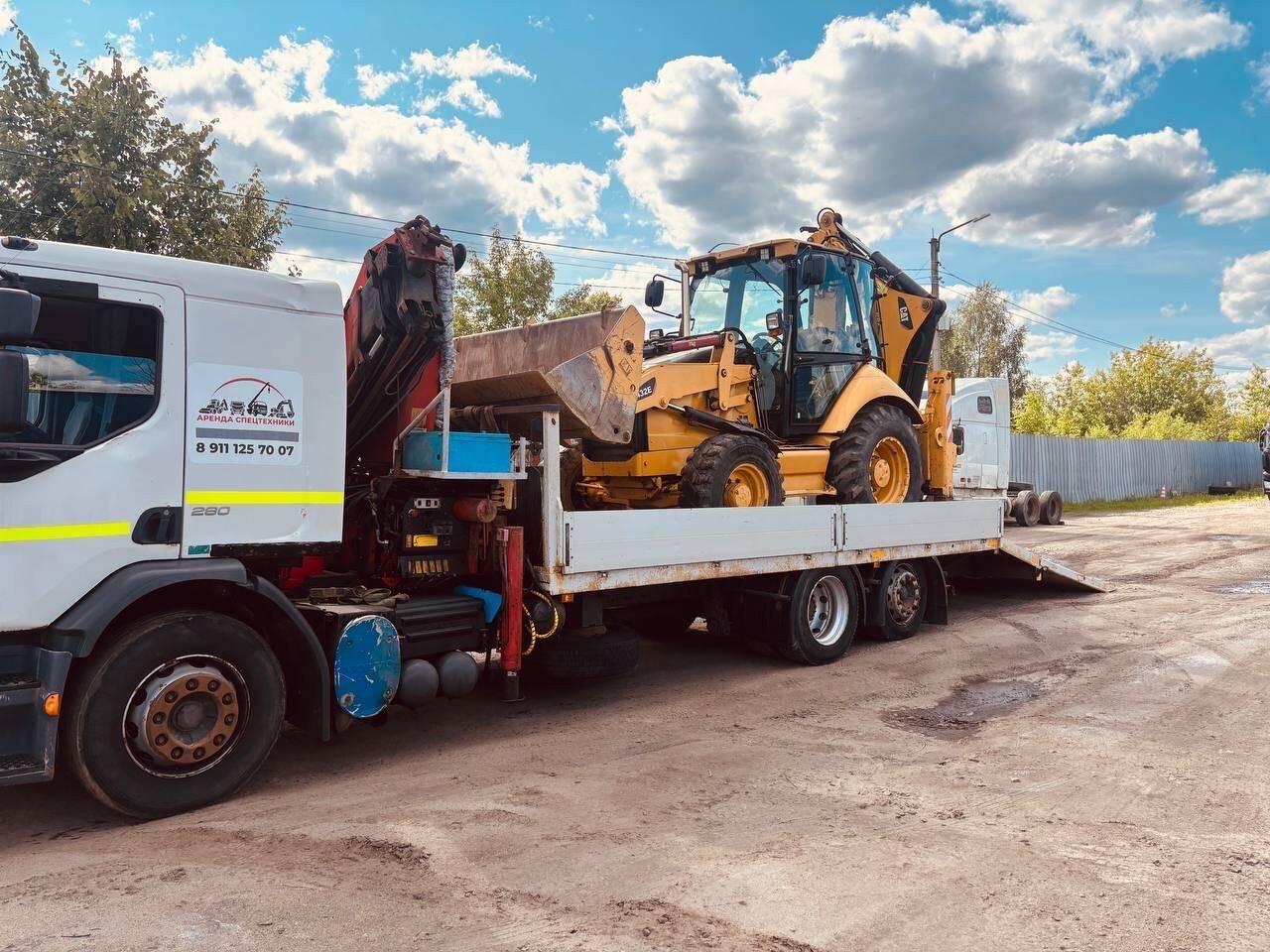 Аренда спецтехники в Тосно фото 2 Услуги Тосно