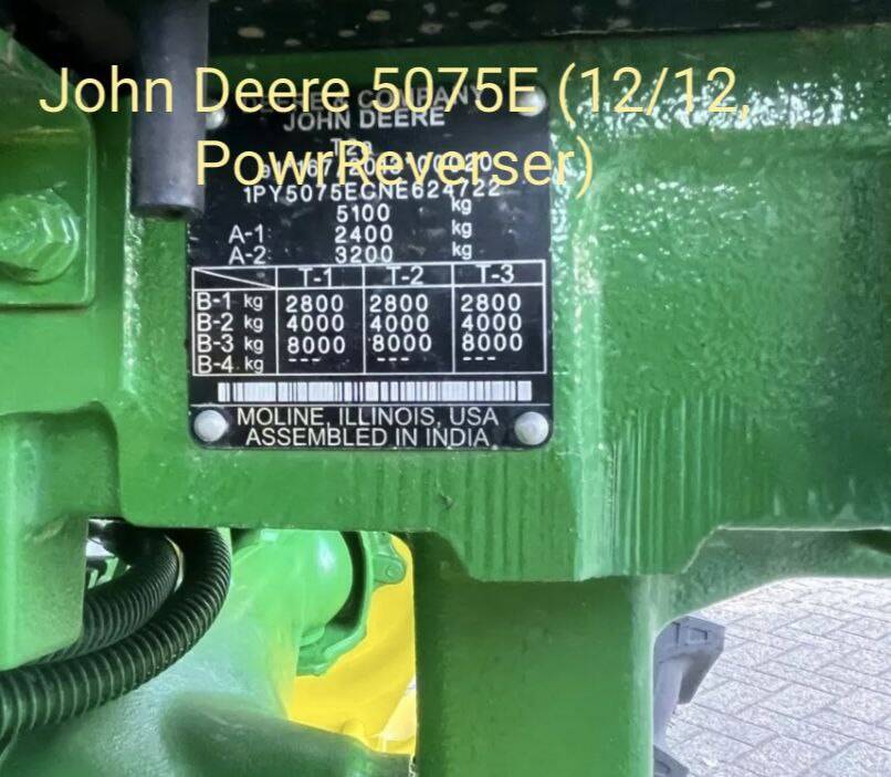 Продам John Deere 5075E (12/12, PowrReverser) / Трактор 2022 г.в. в Санкт-Петербурге фото 2 Транспорт Санкт-Петербург Продам John Deere 5075E (12/12, PowrReverser) / Трактор 2022 г.в. в Санкт-Петербурге фото 2 Транспорт Санкт-Петербург