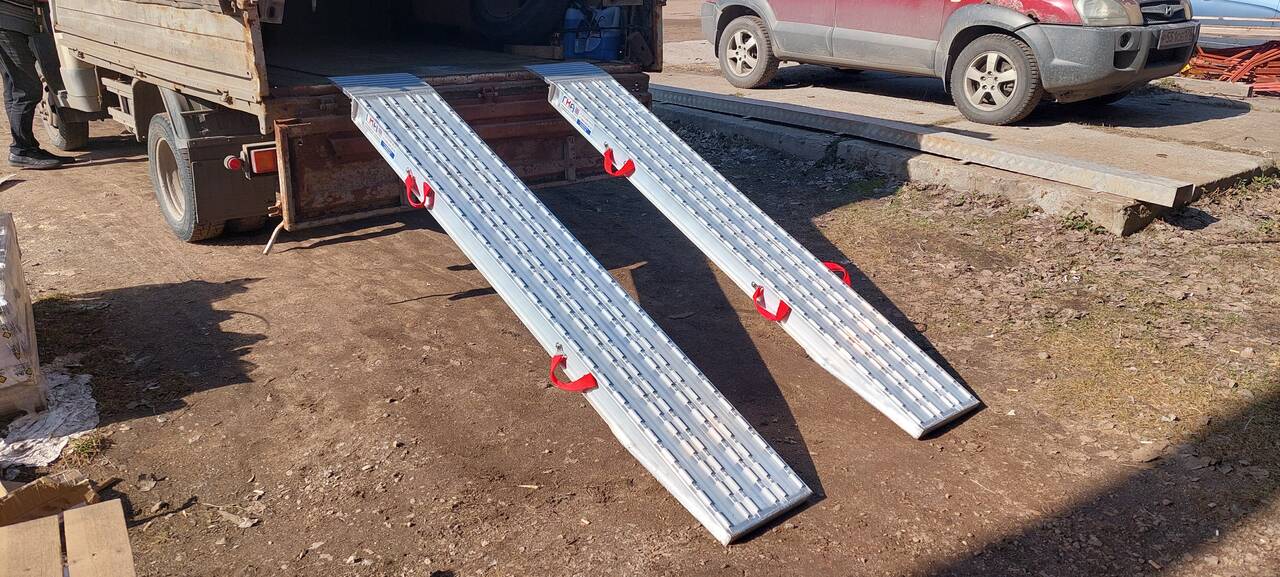 Аппарели алюминиевые 2500 мм 