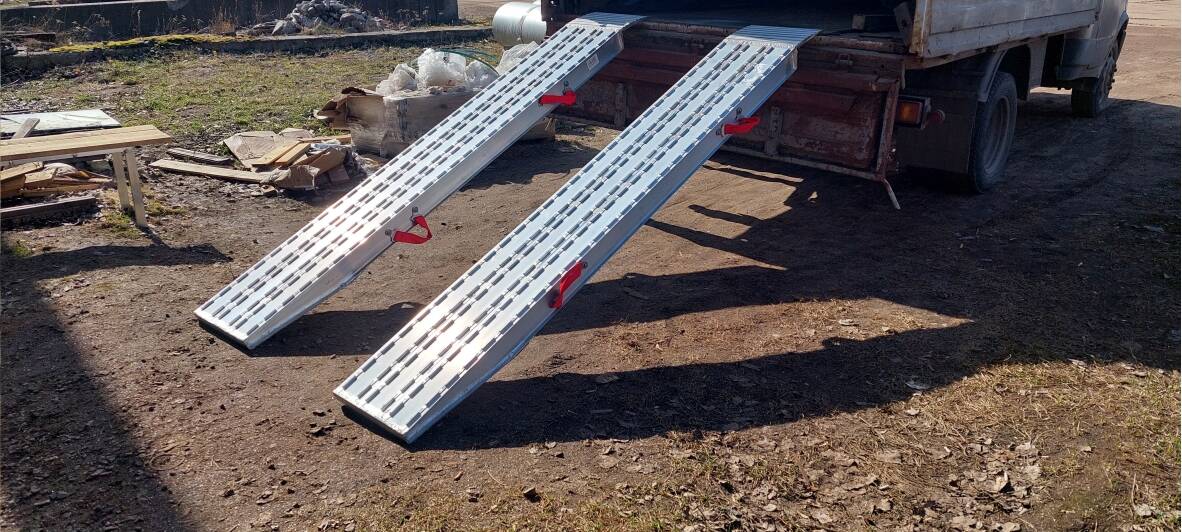 Аппарели алюминиевые 2500 мм  в Москве фото 2 Транспорт Москва