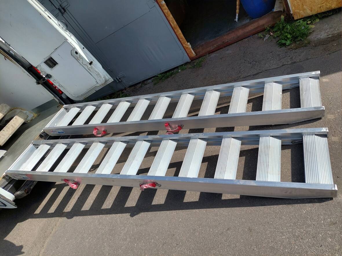 Аппарели алюминиевые приставные  в Екатеринбурге фото 3 Транспорт Екатеринбург