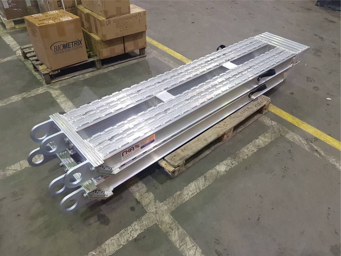 Алюминиевые трапы до 22 тонн