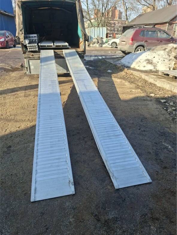 Аппарели погрузочные алюминиевые   в Москве фото 6 Транспорт Москва