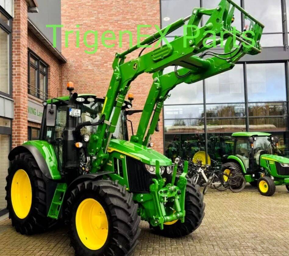 John Deere 6M125 + фронтальный погрузчик John Deere 623R