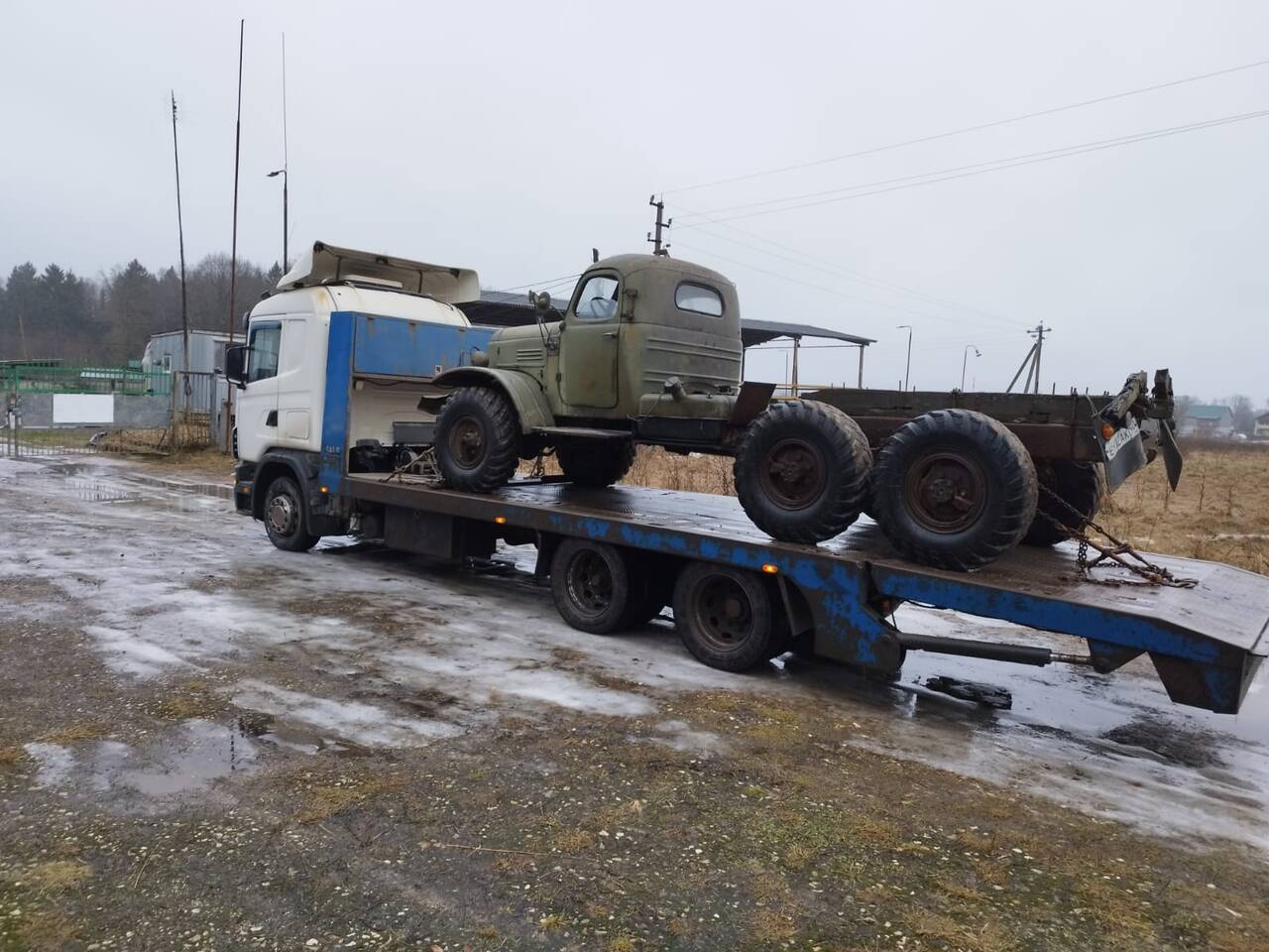 Грузовой эвакуатор, перевозка спецтехники в Москве фото 7 Услуги Москва