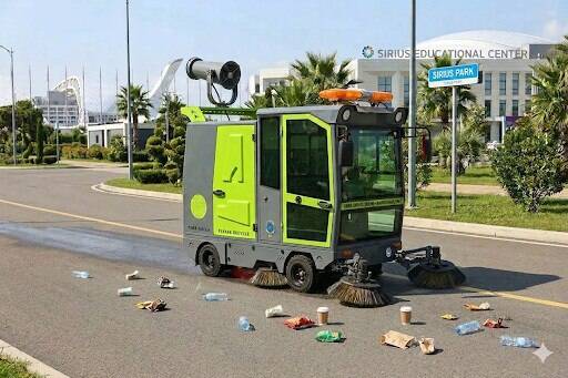 Механизированная уборка улиц, дорожек, парковок в Сочи фото 4 Услуги Сочи