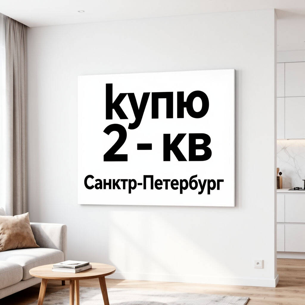 Куплю квартиру в СПб
