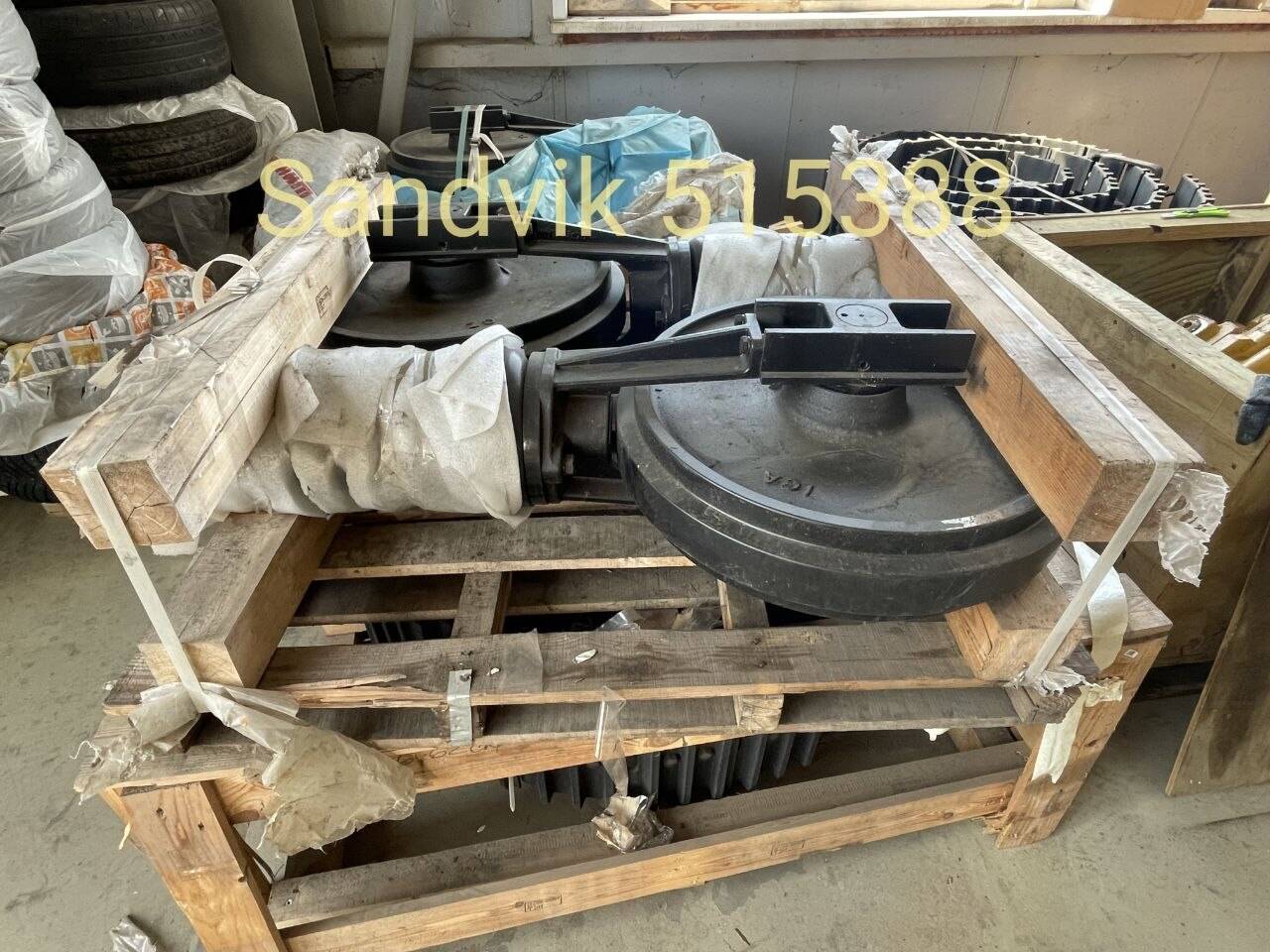 Натяжное колесо в сборе с демпфером Sandvik 515388 (для буровых установок / ПДМ в Санкт-Петербурге фото 5 Транспорт Санкт-Петербург