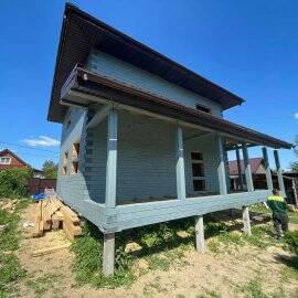 Строительство и отделка домов из бруса и бревна  в Москве фото 3 Недвижимость Москва