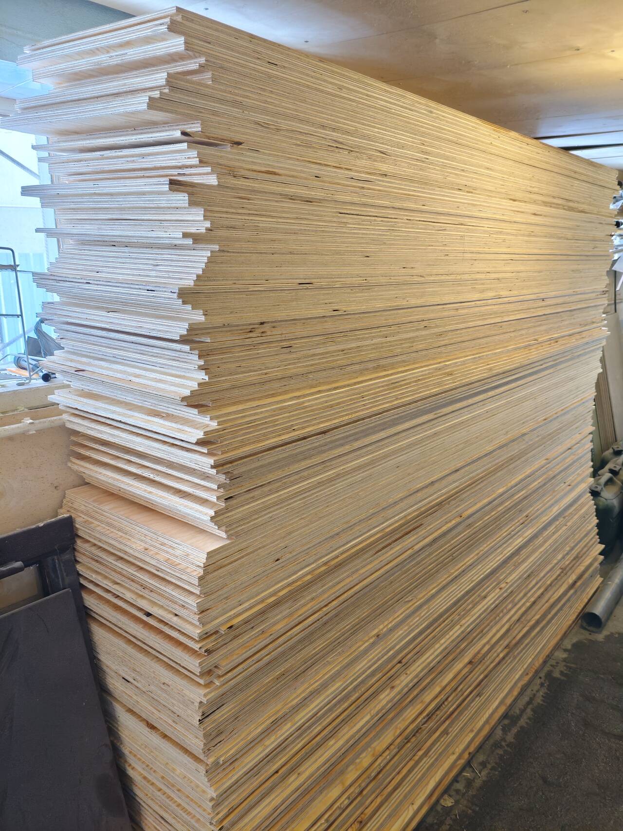 Фанера новая