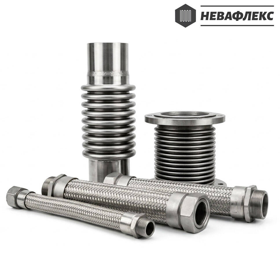 Сильфонные компенсаторы и металлорукава