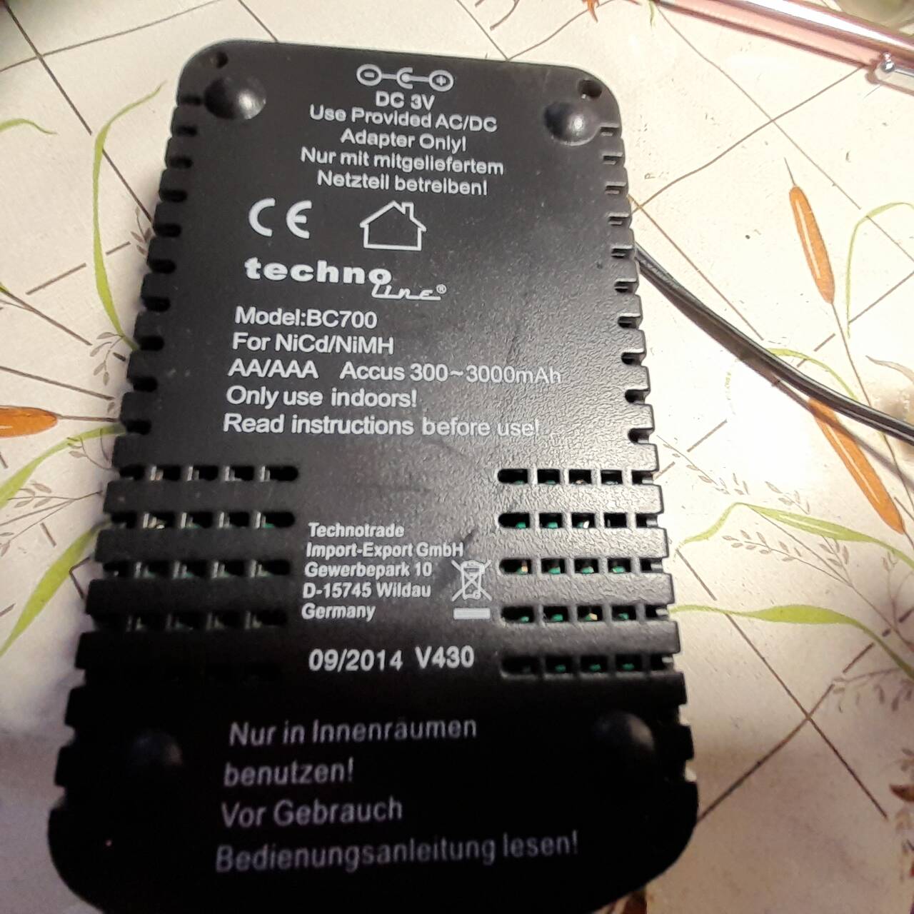 Зарядное устройство TechnoLine-BC-700 в Челябинске фото 5 Бытовая электроника Челябинск Зарядное устройство TechnoLine-BC-700 в Челябинске фото 5 Бытовая электроника Челябинск