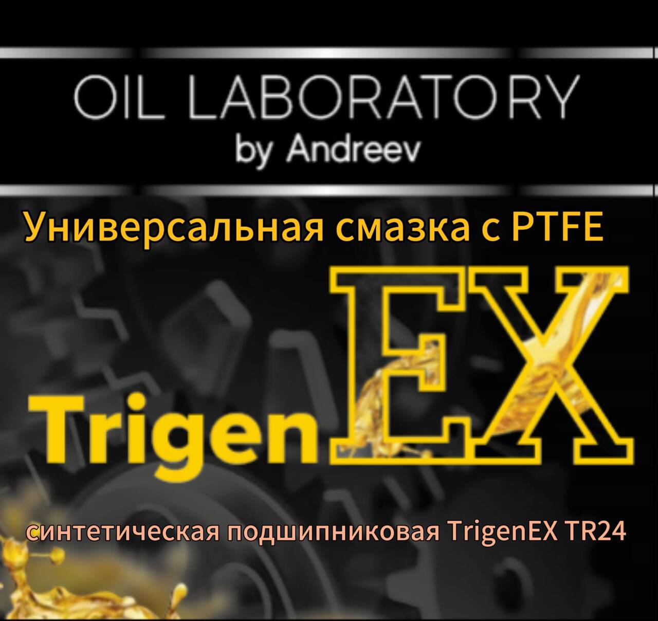 Универсальная смазка с PTFE синтетическая подшипниковая TrigenEX TR24 Универсальная смазка с PTFE синтетическая подшипниковая TrigenEX TR24