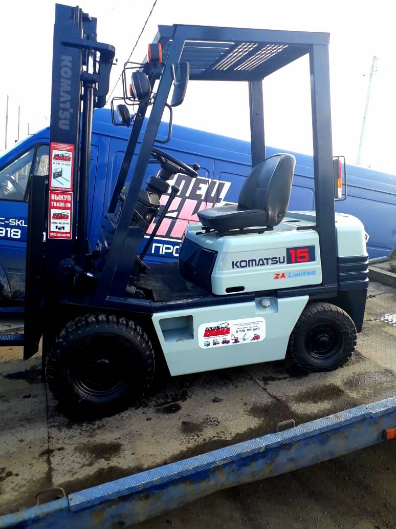 Вилочные японские б/у погрузчики