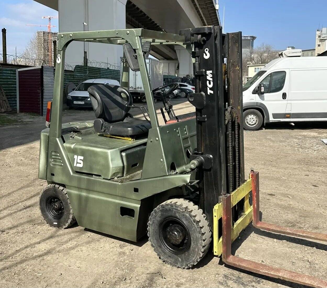 Погрузчик вилочный TCM FD15