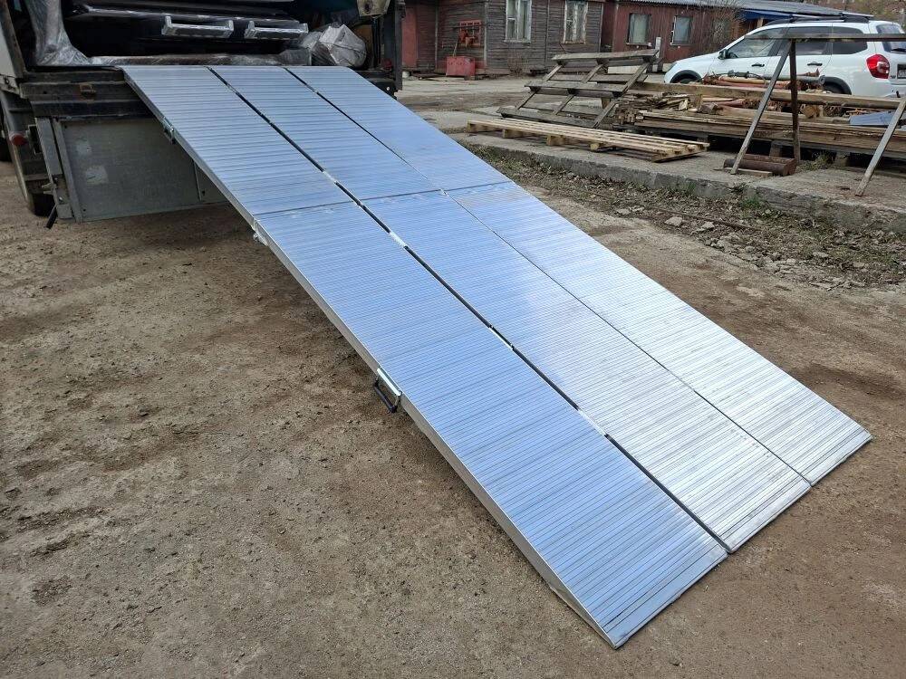 Комплект алюминиевых аппарелей ГКА 5.340.120.6/3(100%)СНГ  в Санкт-Петербурге фото 3 Транспорт Санкт-Петербург