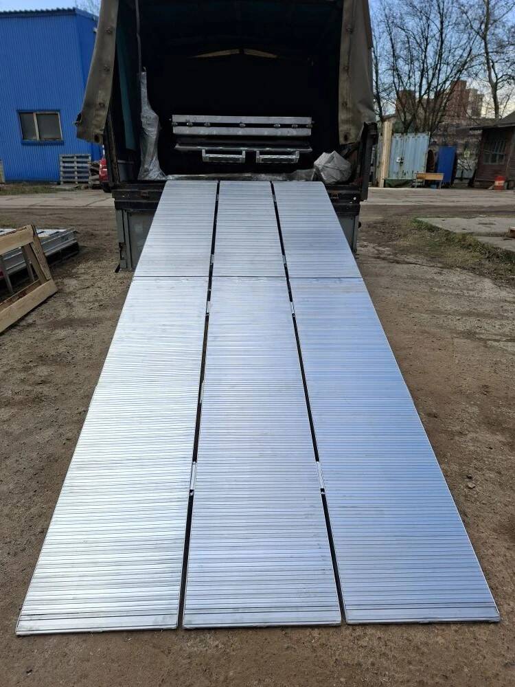 Комплект алюминиевых аппарелей ГКА 5.340.120.6/3(100%)СНГ 