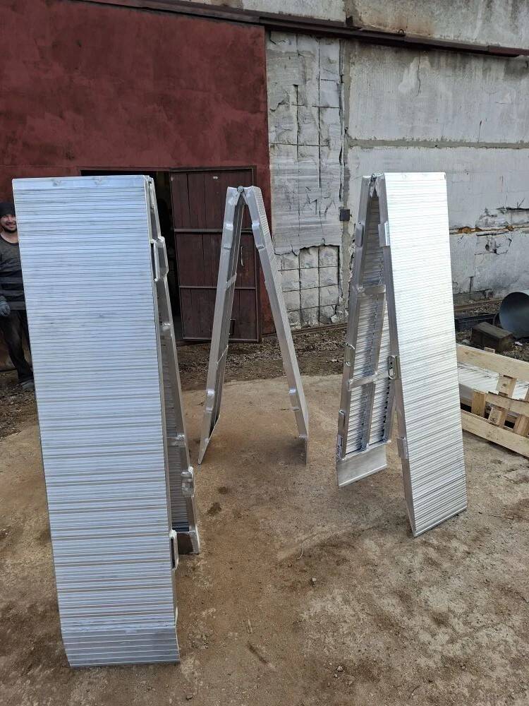 Комплект алюминиевых аппарелей ГКА 5.340.120.6/3(100%)СНГ  в Санкт-Петербурге фото 2 Транспорт Санкт-Петербург