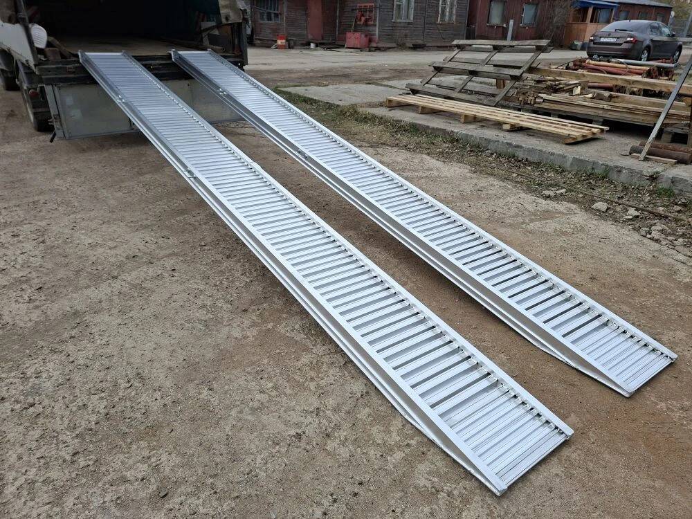 Аппарели алюминиевые ГКА 10.500.40.2/100  