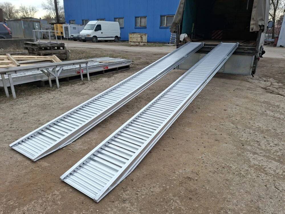 Аппарели алюминиевые ГКА 10.500.40.2/100   в Санкт-Петербурге фото 3 Транспорт Санкт-Петербург