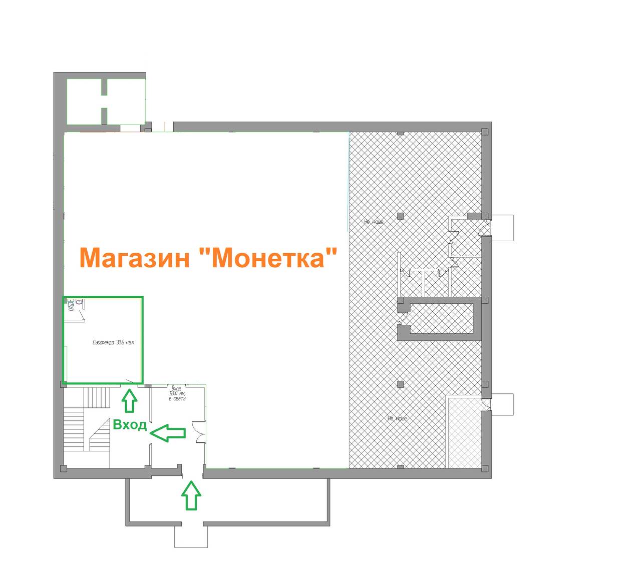 Помещение в субаренду г. Тобольск, ул. Семена Ремезова, 114, ТЦ Радуга  в Тобольске фото 5 Недвижимость Тобольск