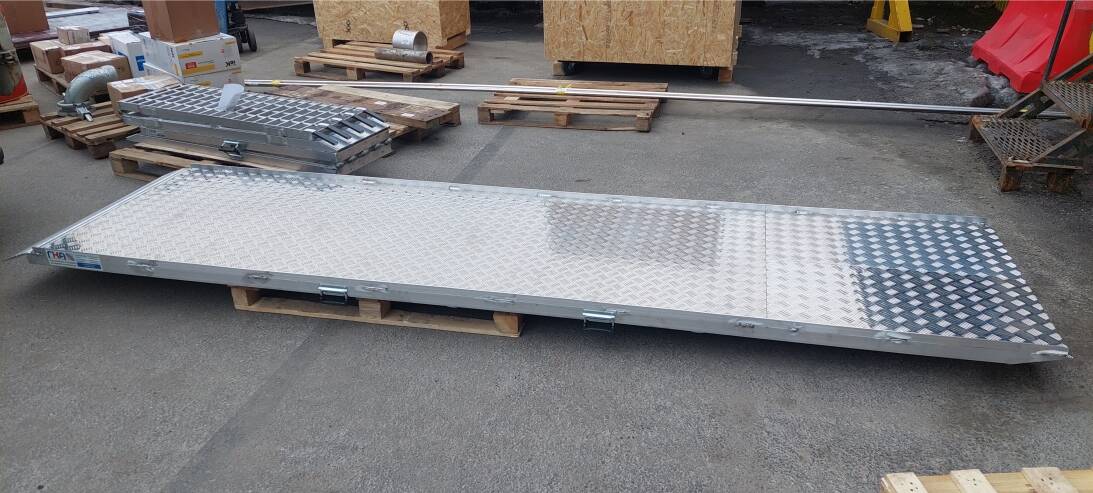 Мост погрузочный алюминиевый  