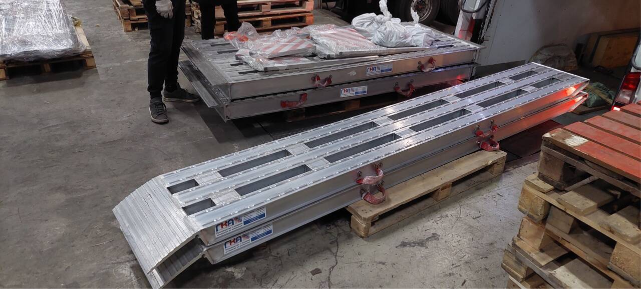 Аппарели для спецтехники до 8 тонн 