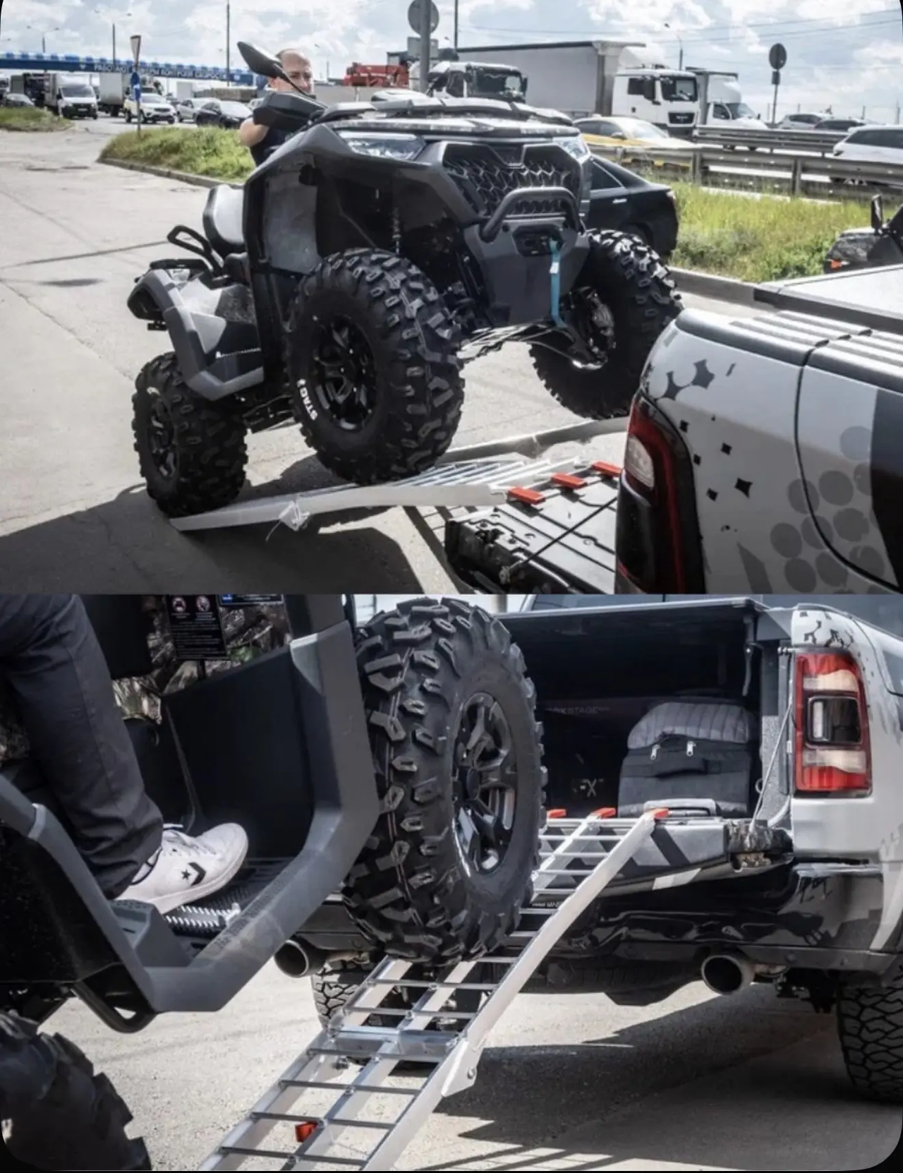 Аппарели/сходни алюминиевые для квадроцикла   в Москве фото 4 Транспорт Москва