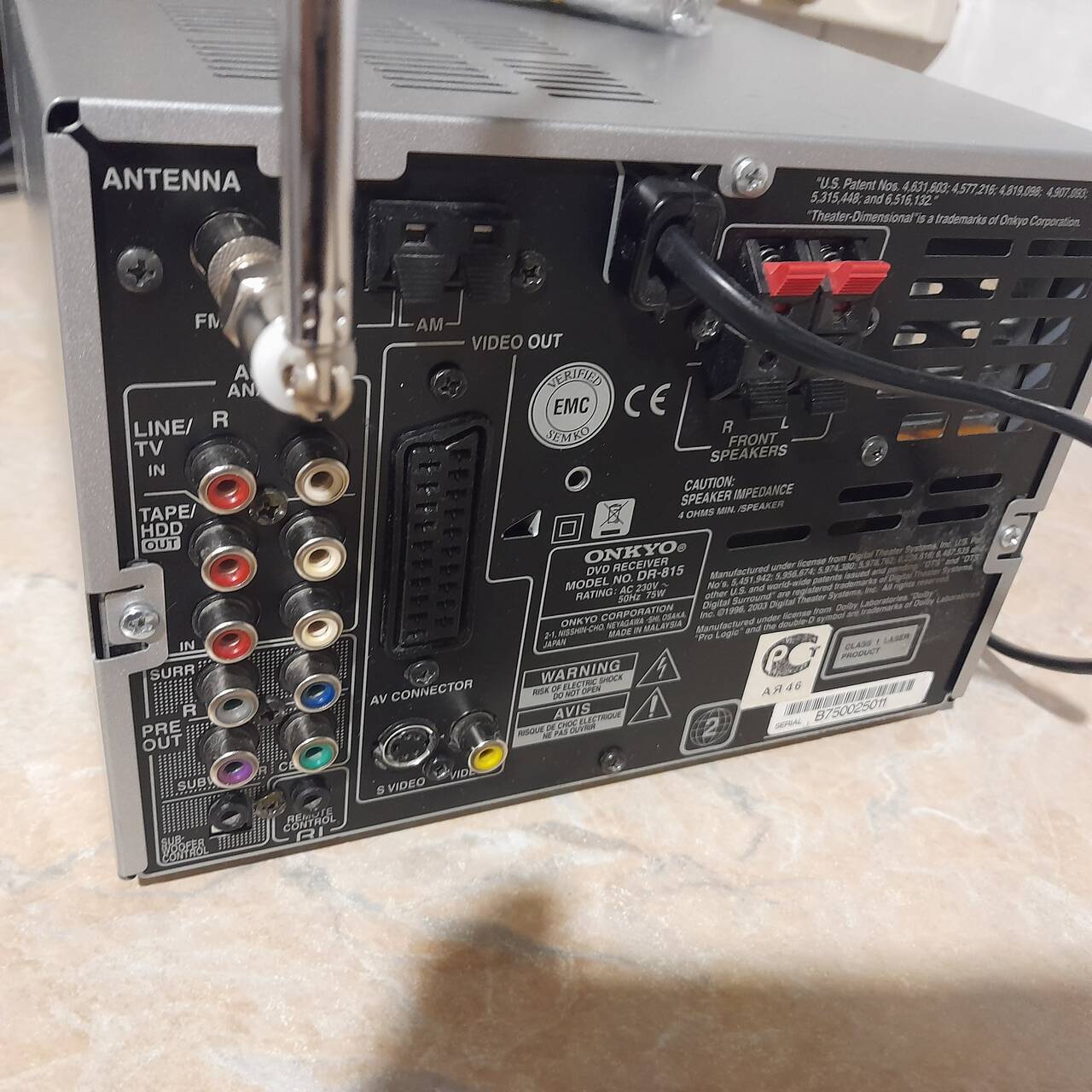 Музыкальный центр Onkyo DR-815   в Челябинске фото 5 Бытовая электроника Челябинск