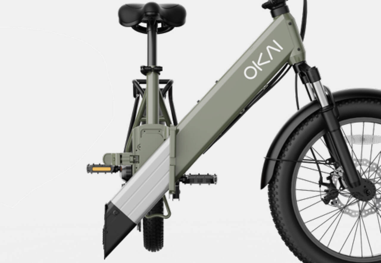 Складной электровелосипед Okai EBF10 FlexMov 88 000 ₽ 7 мая в 19:17 в Москве фото 7 Увлечения и отдых Москва