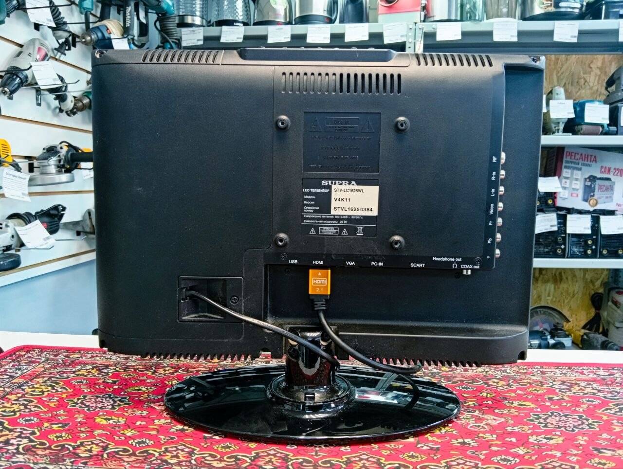Телевизор Supra 16" STV-LC1625WL в Ужуре фото 2 Бытовая электроника Ужур