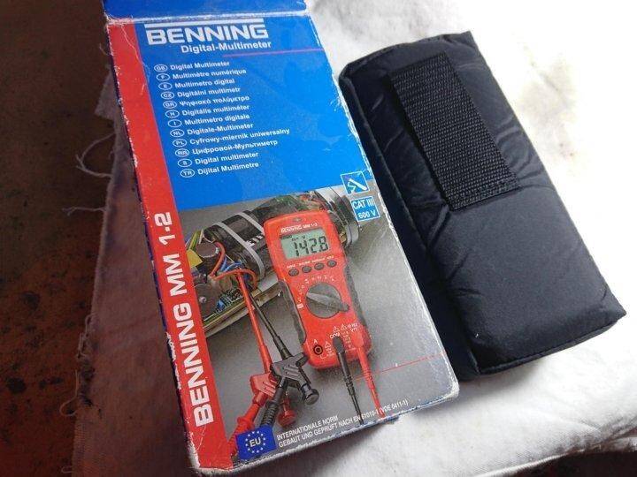 Цифровой мультиметр Benning MM1-2 Germany в Челябинске фото 1 Бытовая электроника Челябинск Цифровой мультиметр Benning MM1-2 Germany в Челябинске фото 1 Бытовая электроника Челябинск