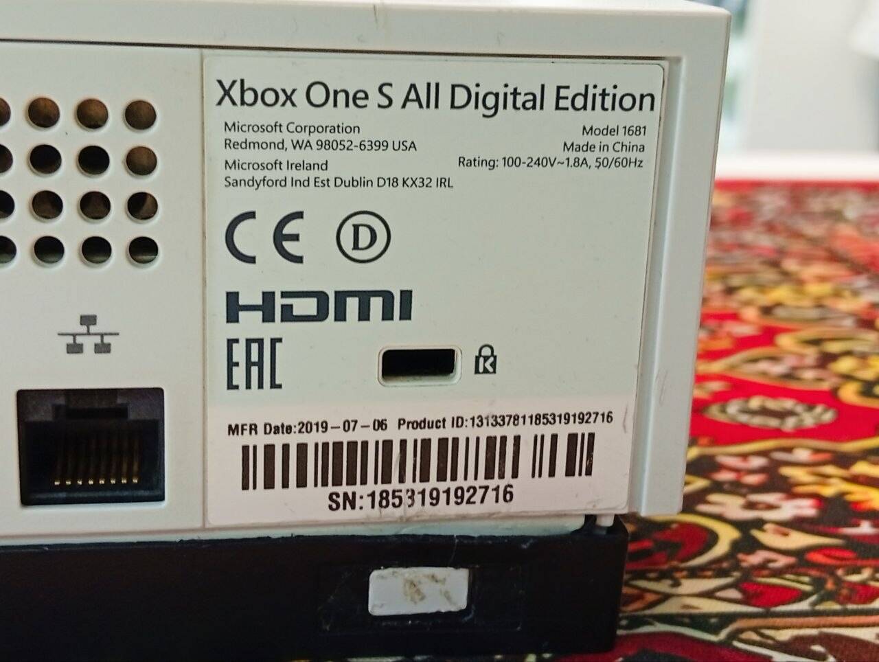 Консоль Игровая Xbox One S 1000 Gb в Ужуре фото 6 Бытовая электроника Ужур