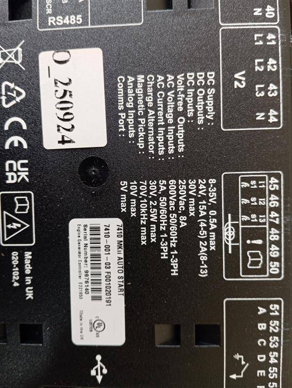 Контроллер DSE7410 MKII, Deep Sea в наличии. Контроллер DSE7410 MKII, Deep Sea в наличии.