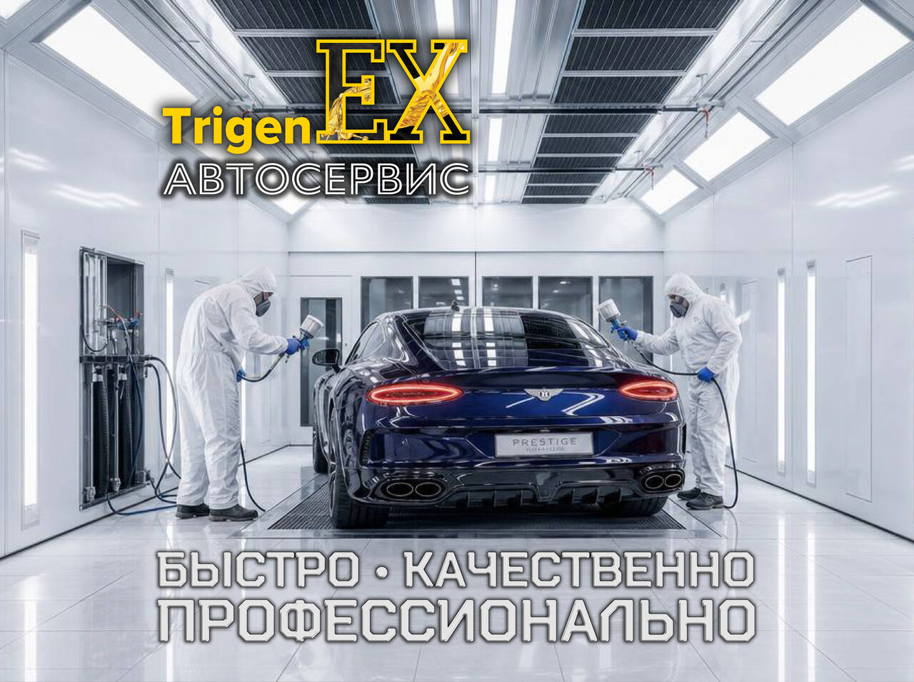 Идеальная покраска и кузовной ремонт в «TrigenEX Сервис»! в Санкт-Петербурге фото 3 Услуги Санкт-Петербург