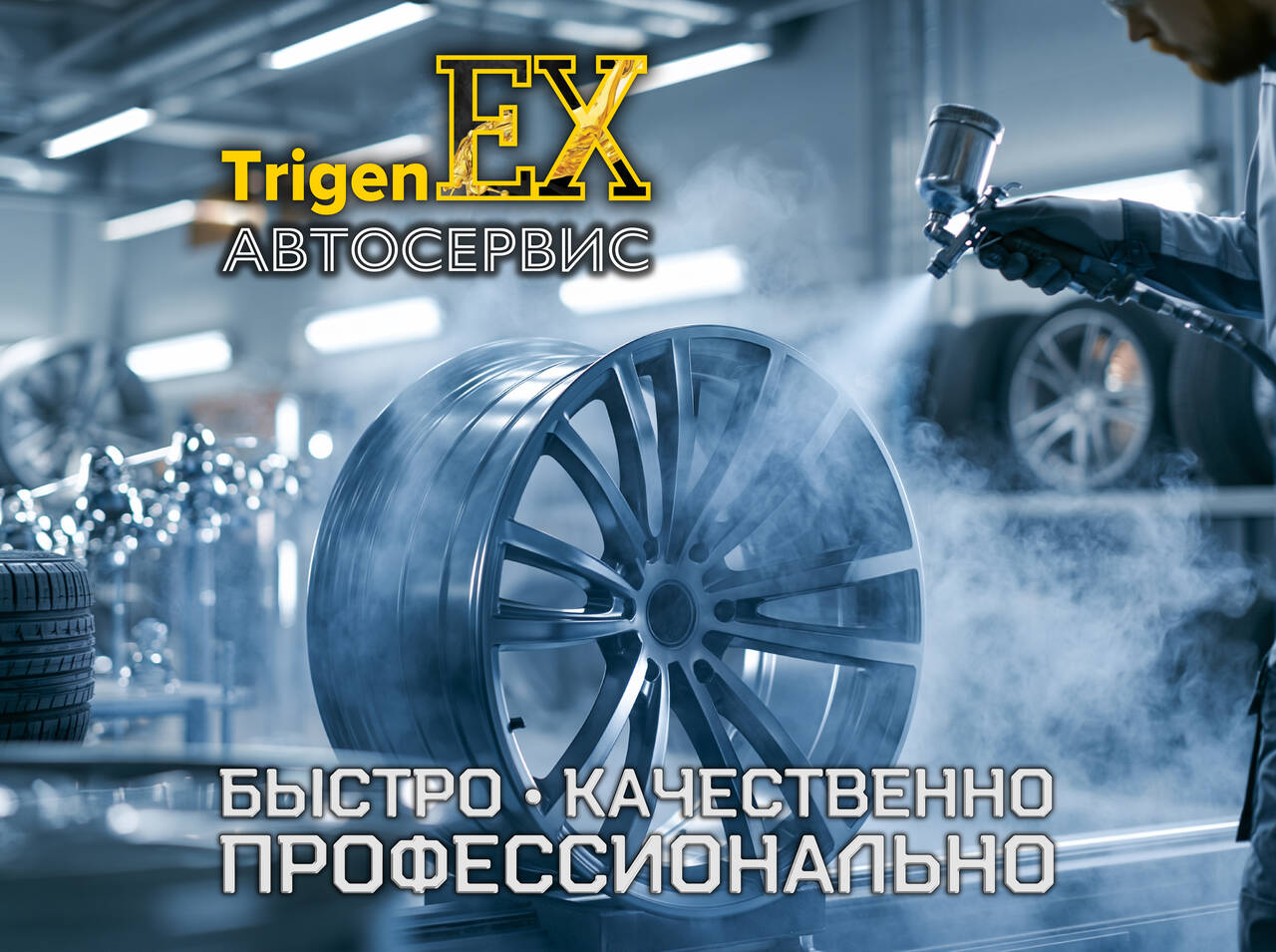 Идеальная покраска и кузовной ремонт в «TrigenEX Сервис»! в Санкт-Петербурге фото 6 Услуги Санкт-Петербург