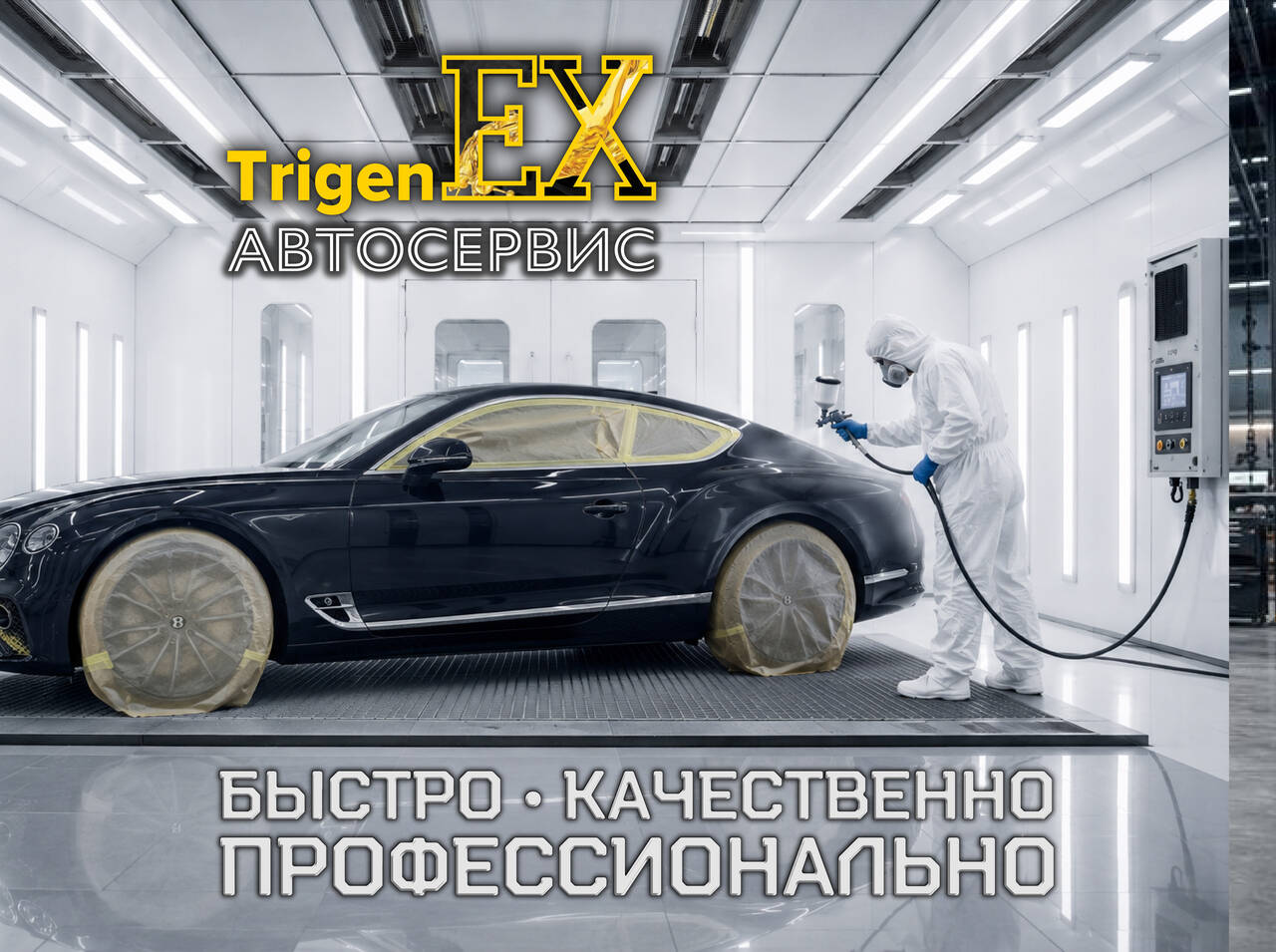 Идеальная покраска и кузовной ремонт в «TrigenEX Сервис»! в Санкт-Петербурге фото 4 Услуги Санкт-Петербург