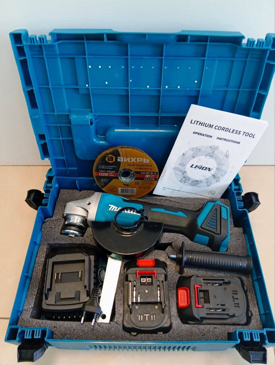 Новая Болгарка Аккумуляторная Makita 48V в Ужуре фото 2 Для дома и дачи Ужур