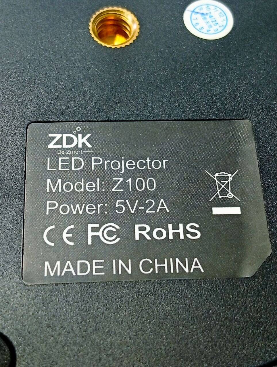 Проэктор Led Projector Z100 в Ужуре фото 3 Бытовая электроника Ужур