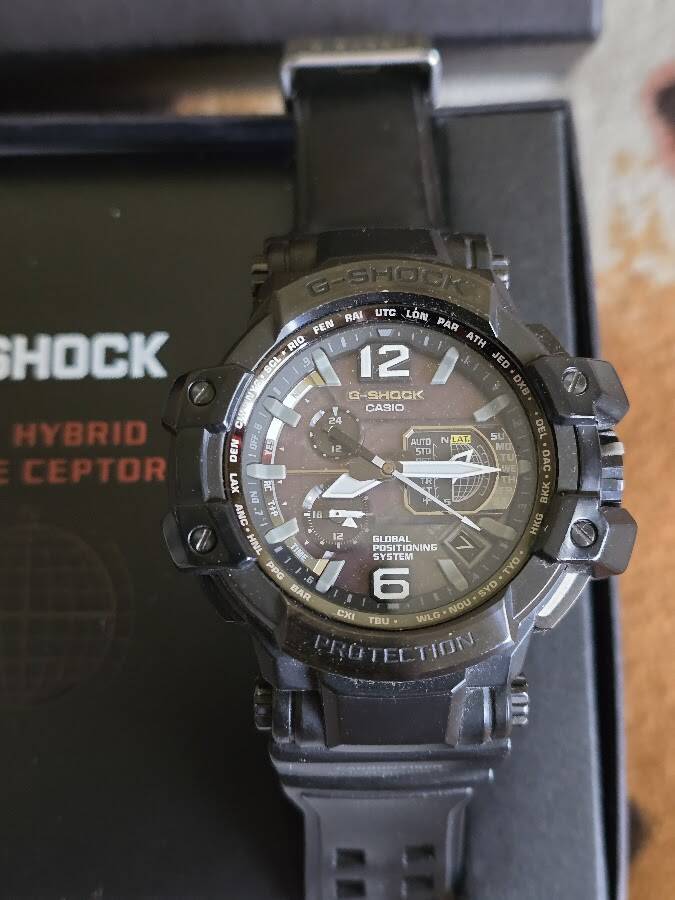 Продам часы Casio G-Shock GPW 1000-B в Санкт-Петербурге фото 7 Личные вещи Санкт-Петербург