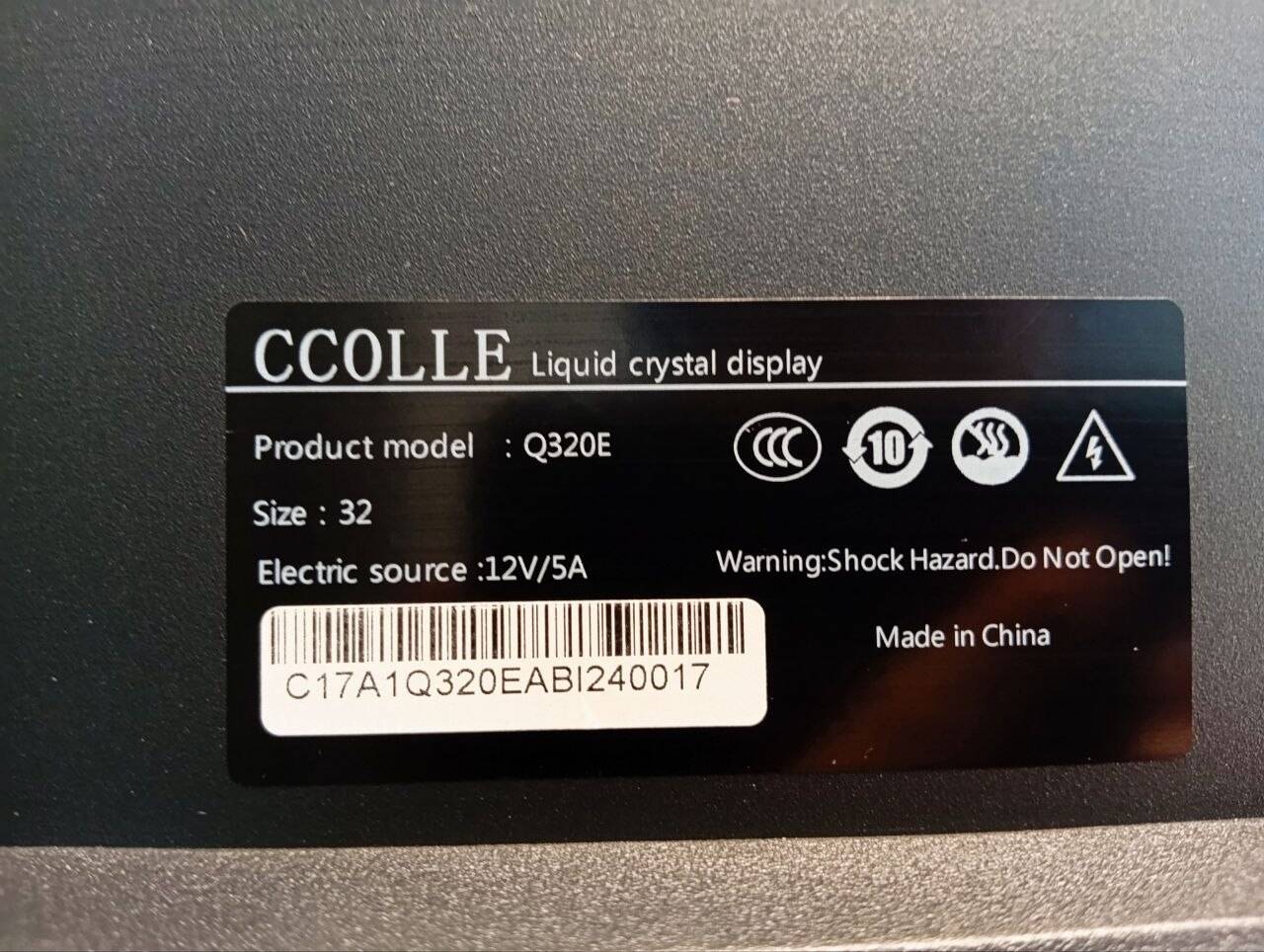 Монитор Игровой Ccole 32" Q320E в Ужуре фото 3 Бытовая электроника Ужур